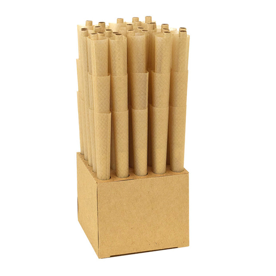 RAW | Black King Size Pre-Rolled Cones – 75 Pack