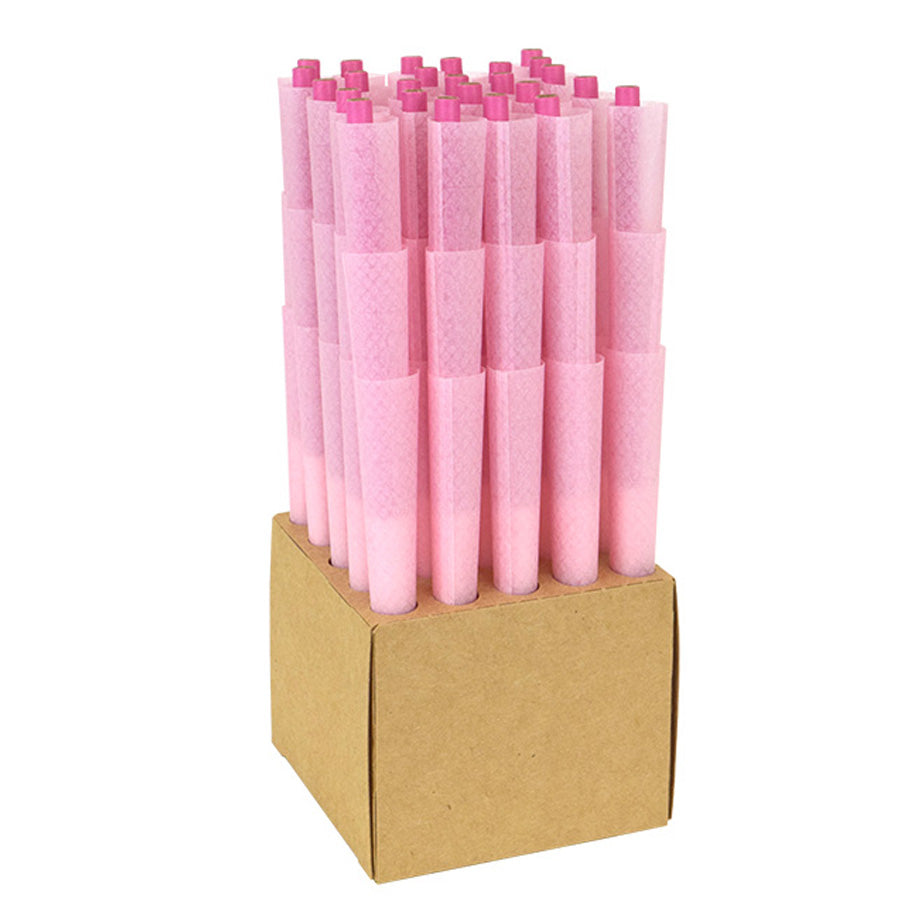 Elements | Pink King Size Pre-Rolled Cones – 75 Pack [CP1428]