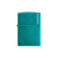 Zippo 24004ZL Translucent Candy Teal with Zippo Logo