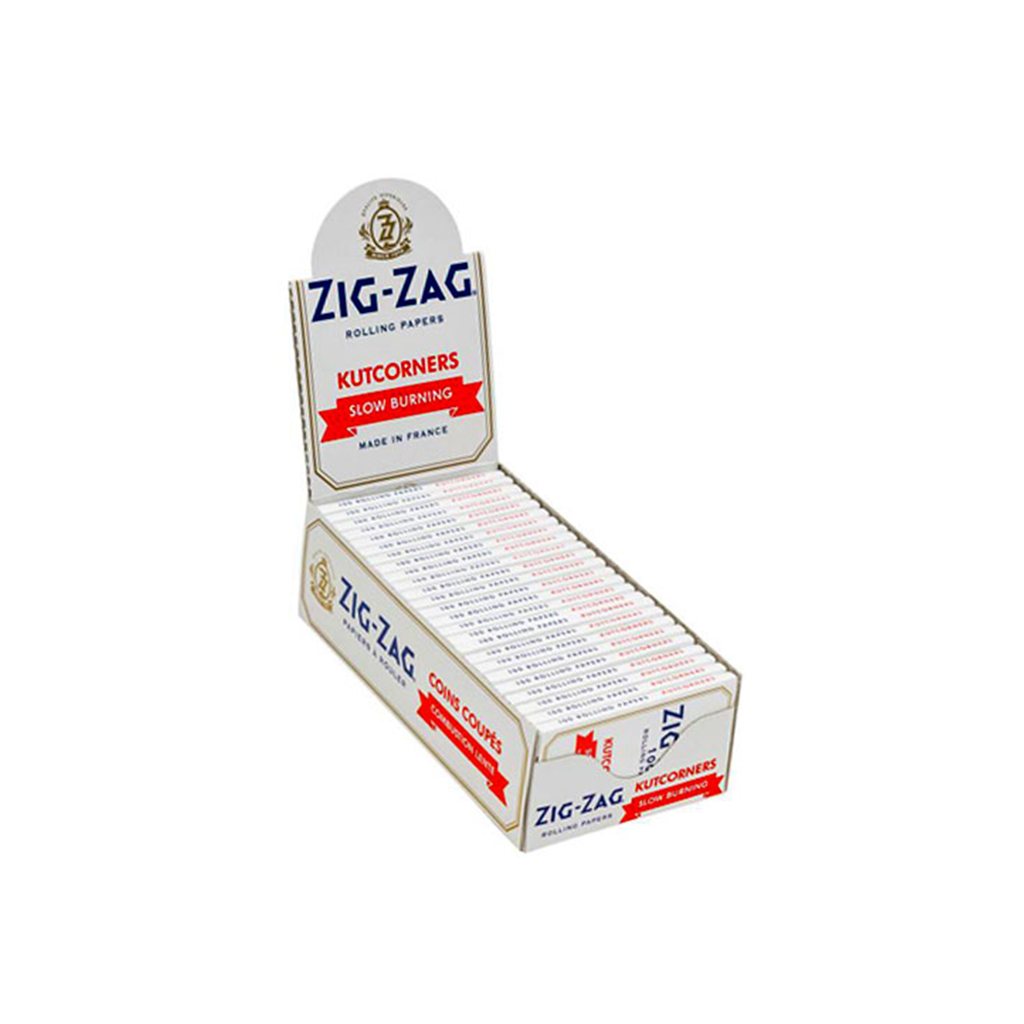 Zig Zag Slow burning White Papers Kutcorners