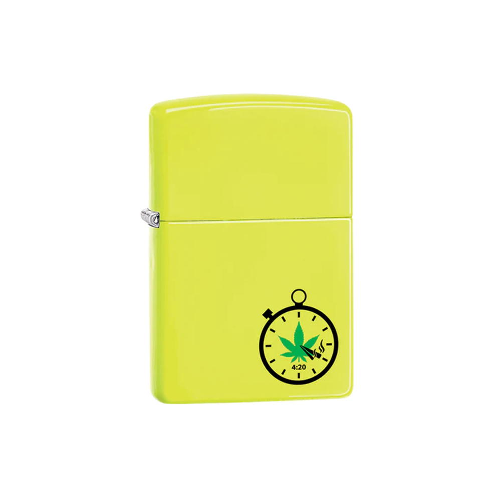 Zippo 28887 Leaf Green 420 Clock (CI407486)