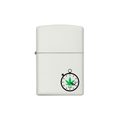 Zippo 214 04846 Green 420 Leaf Clock Design
