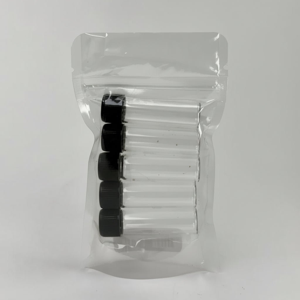 10 ml 5-Piece Glass Vials
