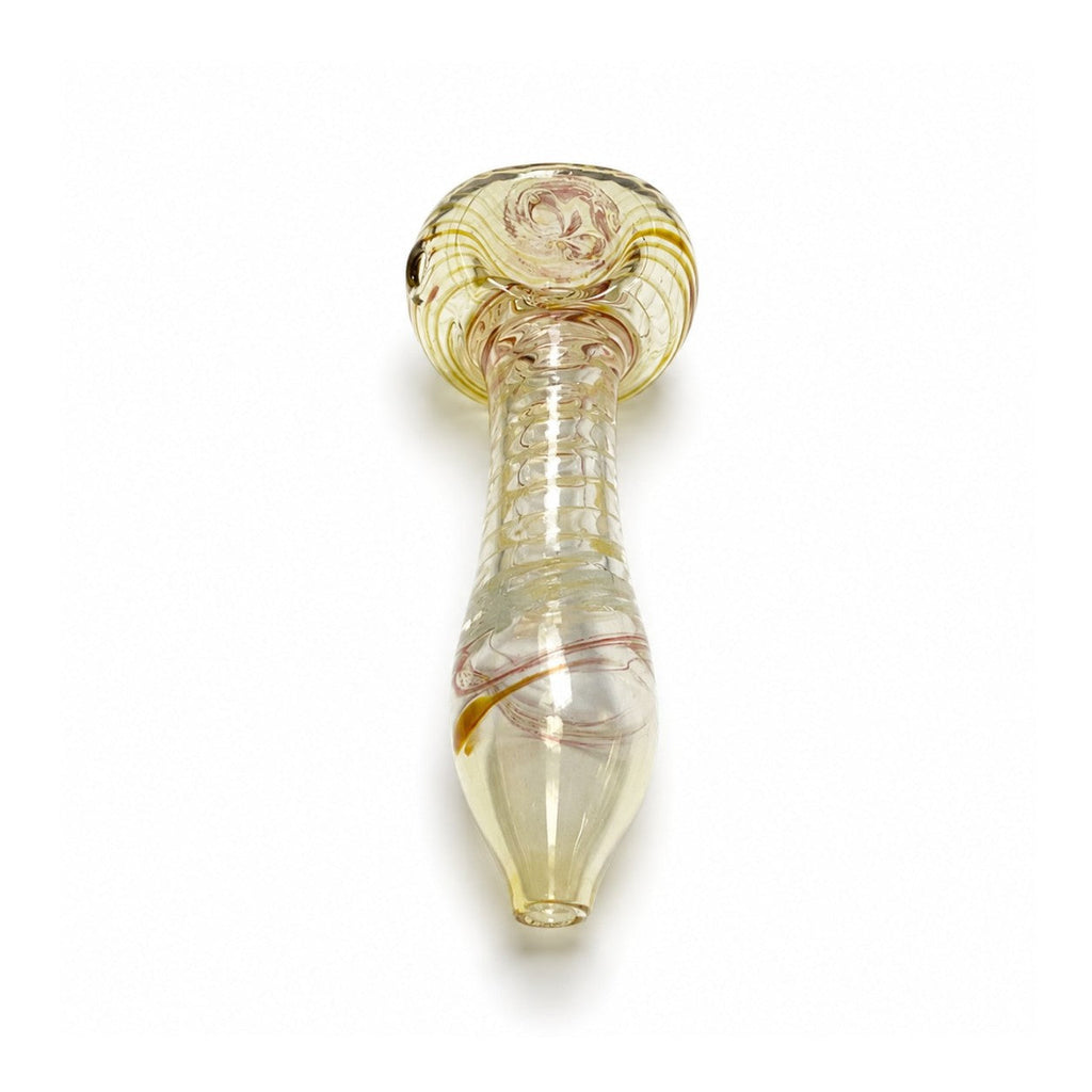 3" Spiral Swirl Glass Hand Pipe – 2 Pack