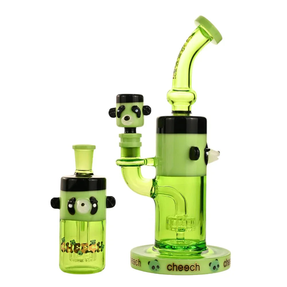 Cheech | 9.5" Panda Bong with Ash Catcher - CHE-232