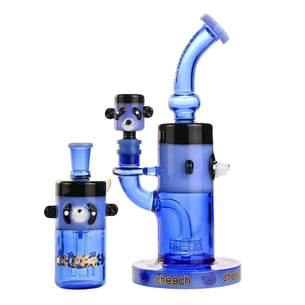 Cheech | 9.5" Panda Bong with Ash Catcher - CHE-232
