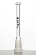 Glass shower head diffuser downstem