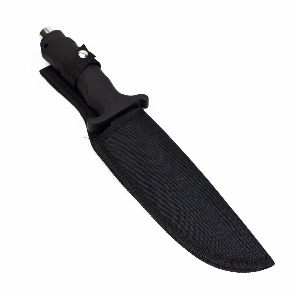 Defender-Xtreme 13″ USA Flag Blade ABS Handle Hunting Knife With Sheath [14010]