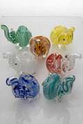 Small elephant glass hand pipe Pack of 2