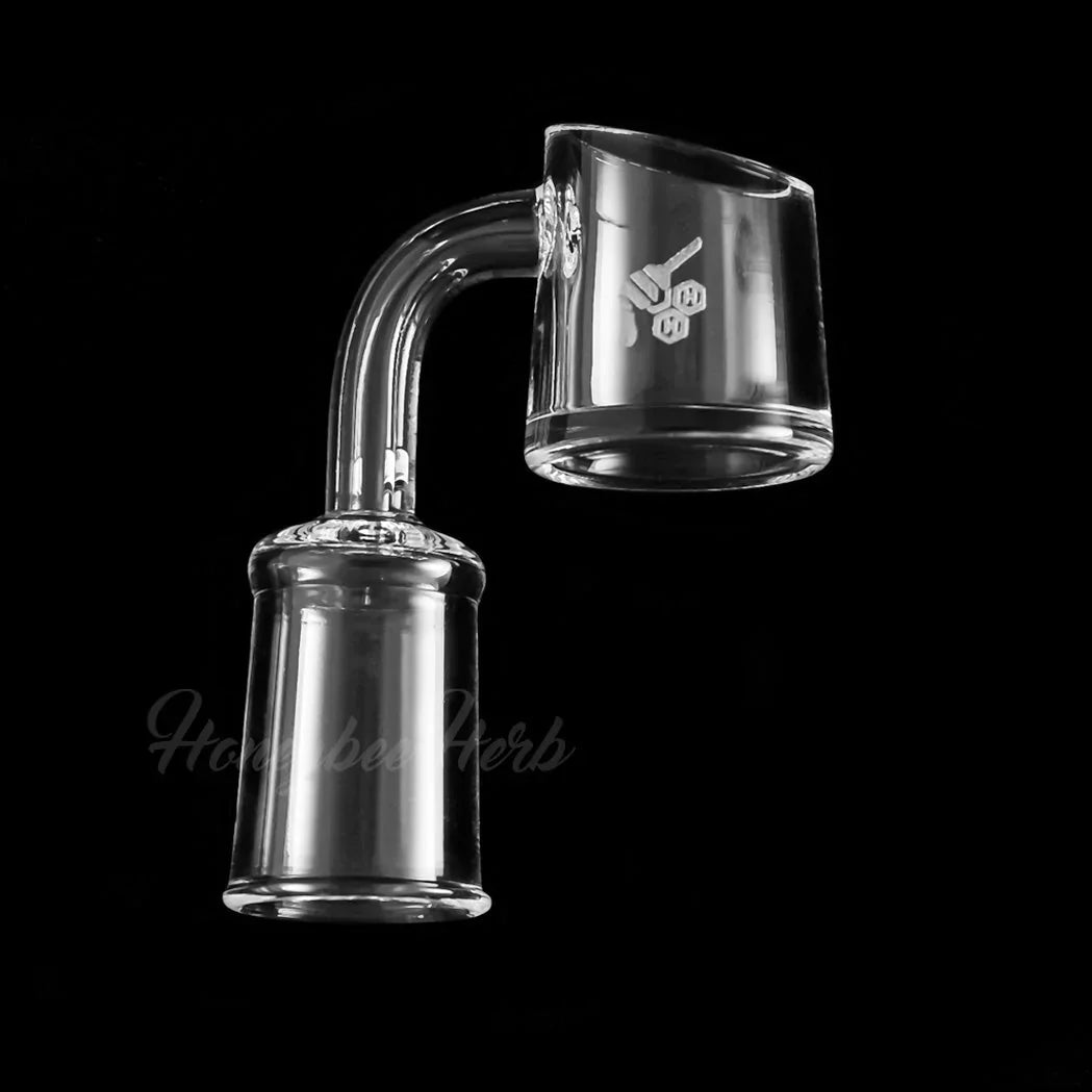 Honeybee Herb - FAT BOTTOM QUARTZ BANGER - 90° DEGREE | YL
