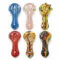 3.75" Assorted Swirl Glass Hand Pipe-2CT
