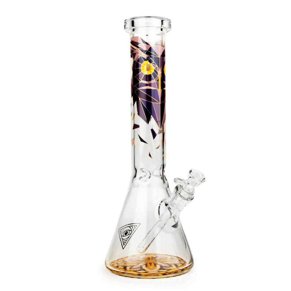 Red Eye Glass® | 15" Owl Beaker Tube – Limited Edition Fillacello Design [REG035]