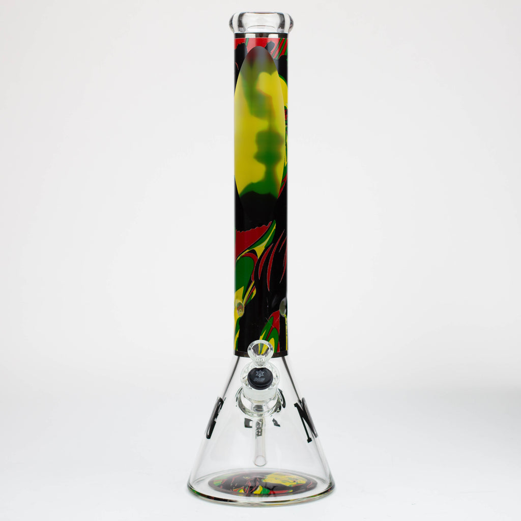 NG-18 inch 7mm Rasta Legend Beaker [YN1099]