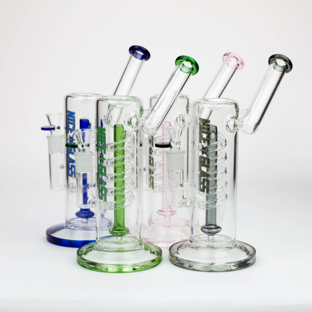 NG-10.5 inch Spiral Perc Bubbler [YN1052]