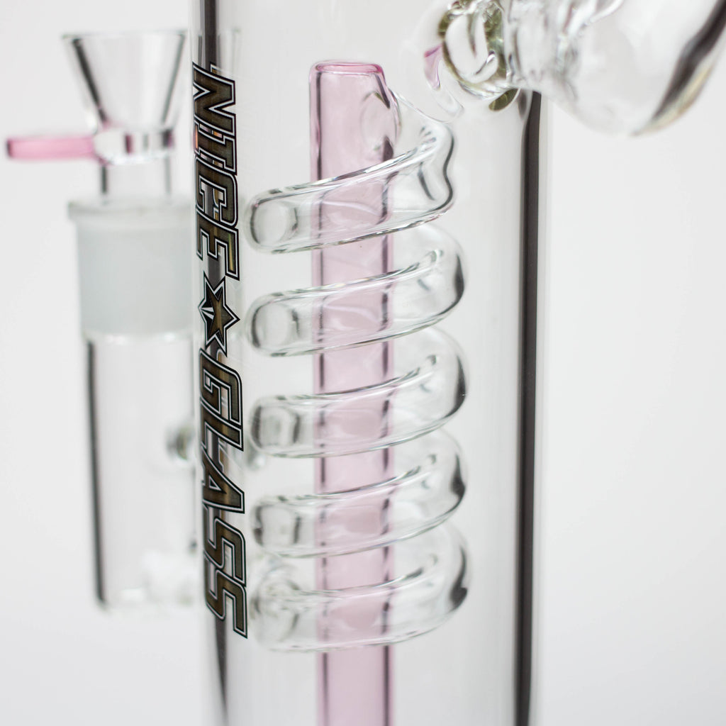 NG-10.5 inch Spiral Perc Bubbler [YN1052]