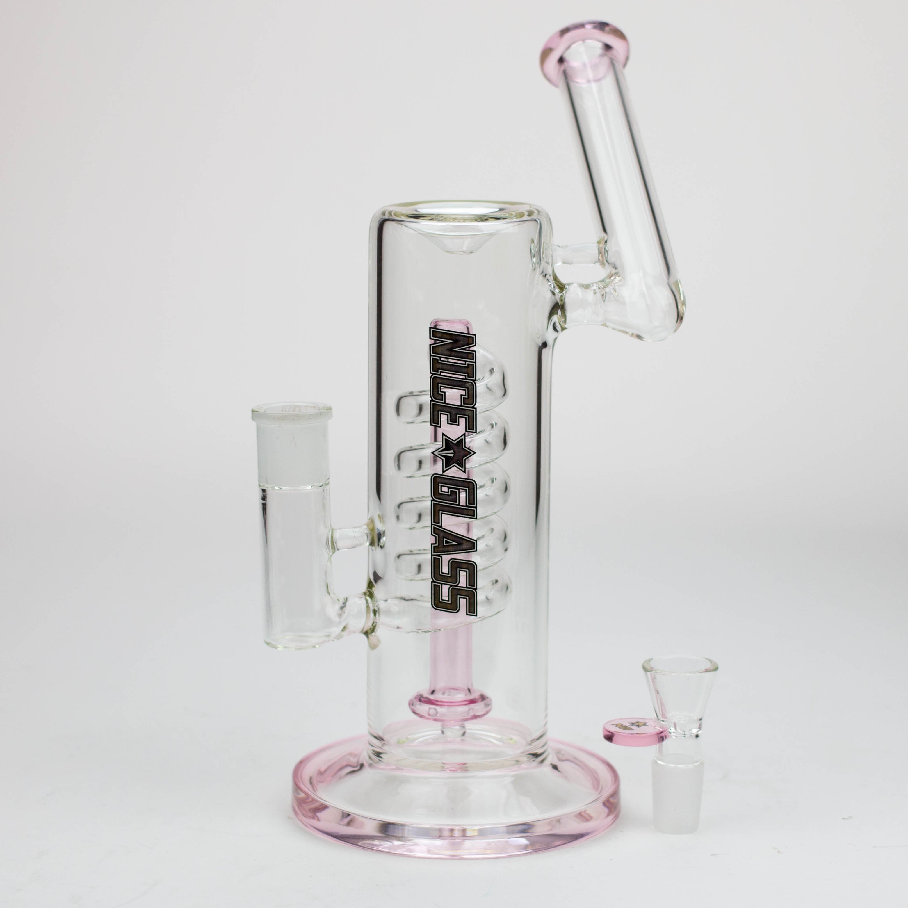 NG-10.5 inch Spiral Perc Bubbler [YN1052]