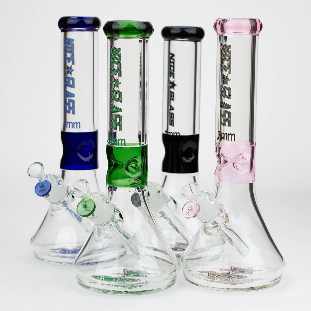 NG-13 inch 7mm Flat Base Beaker [L734]