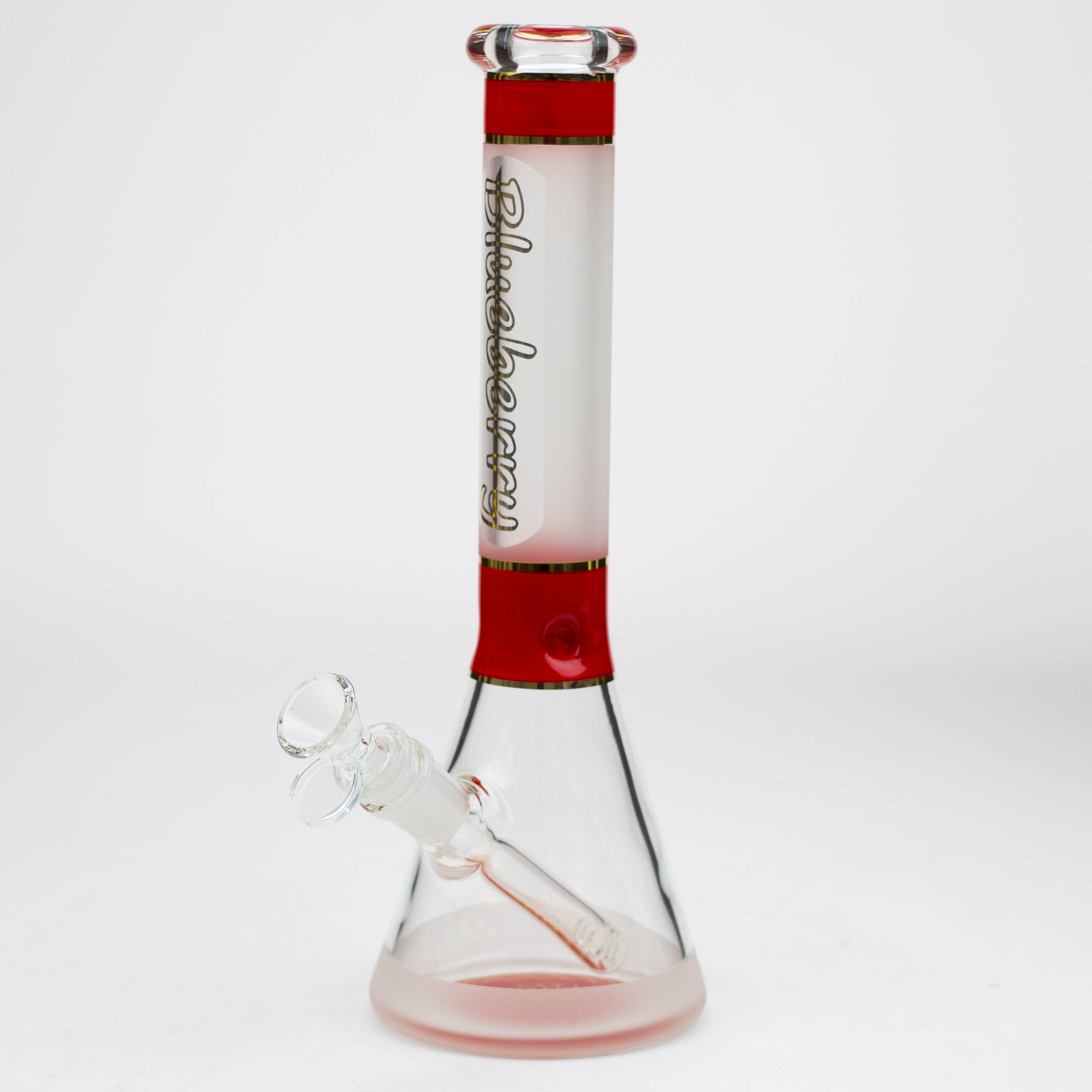 Blueberry-12 inch Mandala Base Sandblasted Beaker [ST014]