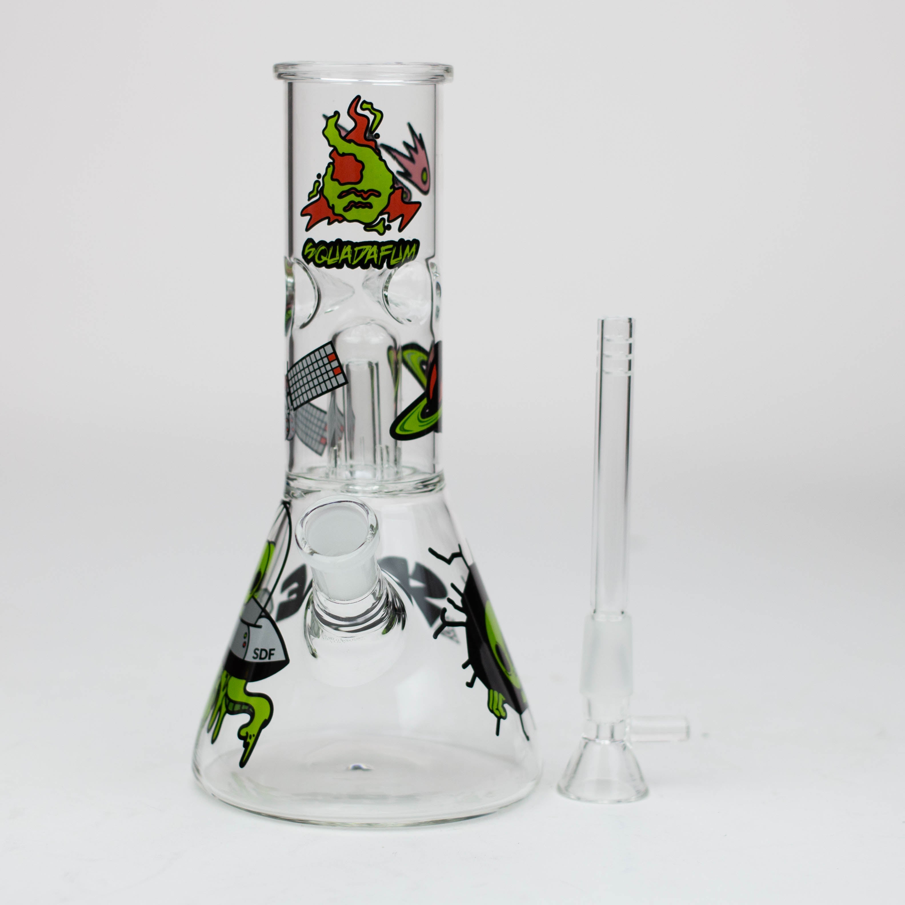 Glass Ice Bong Percolator Stickers