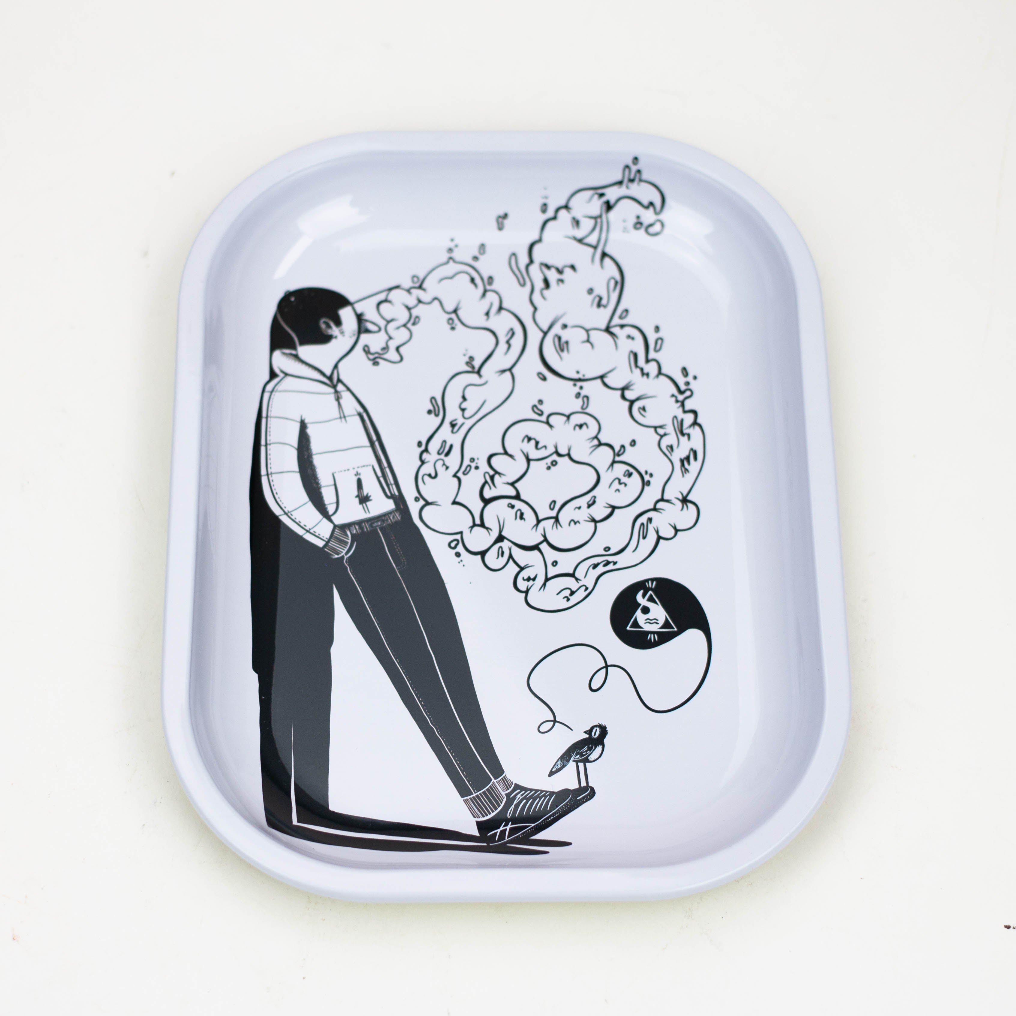 Squadafum Small Metal Tray
