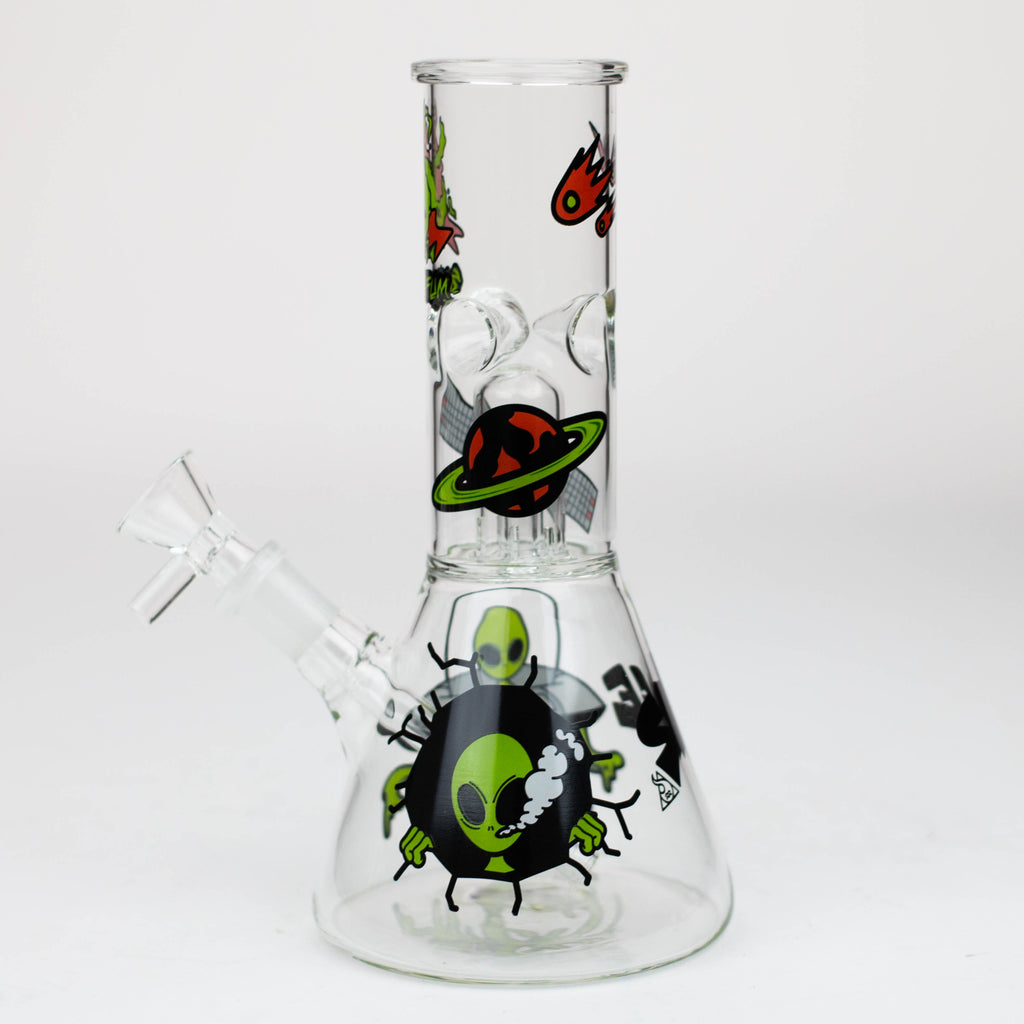 Glass Ice Bong Percolator Stickers