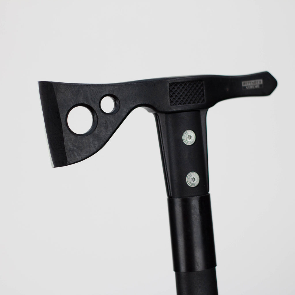 Defender Xtreme 12" All Black Stone Pick & Blade Head Axe [13464]