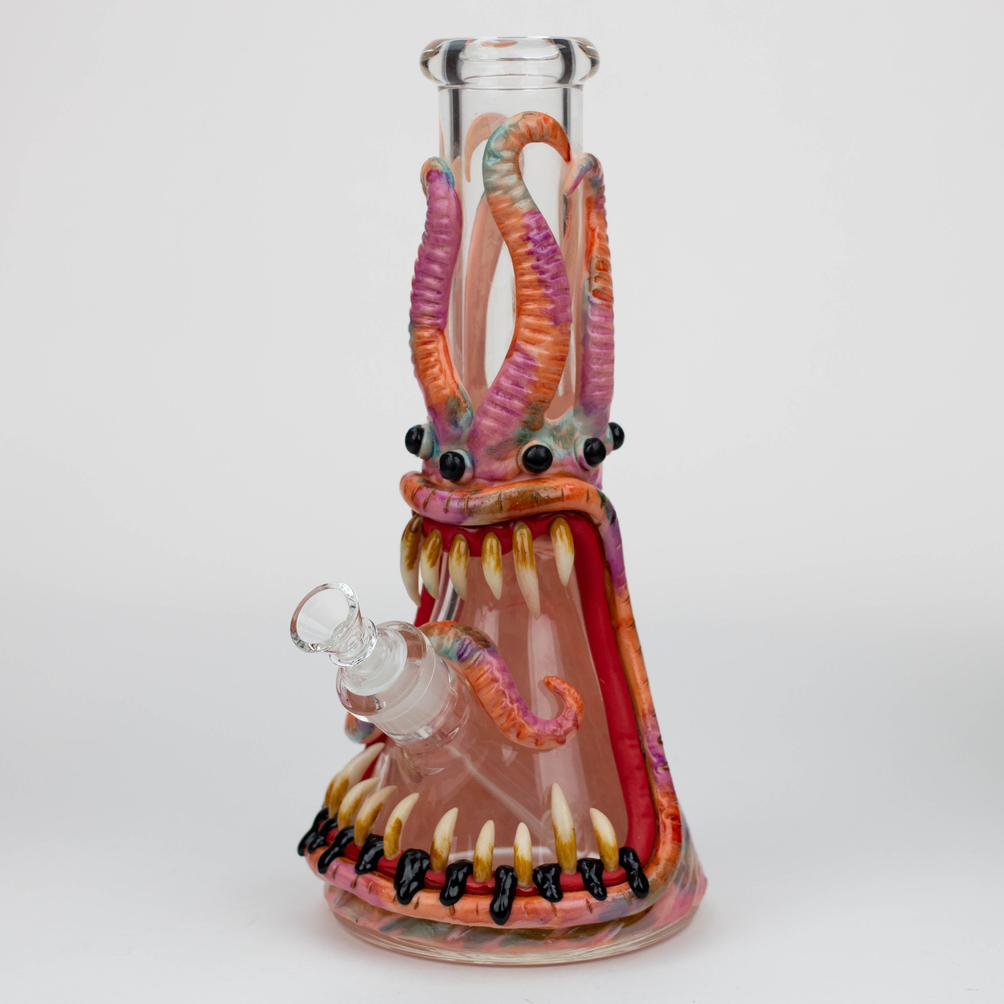 PHOENIX STAR-12.5"  Resin 3D artwork 7mm glass beaker water bong