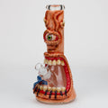 PHOENIX STAR-12.5"  Resin 3D artwork 7mm glass beaker water bong