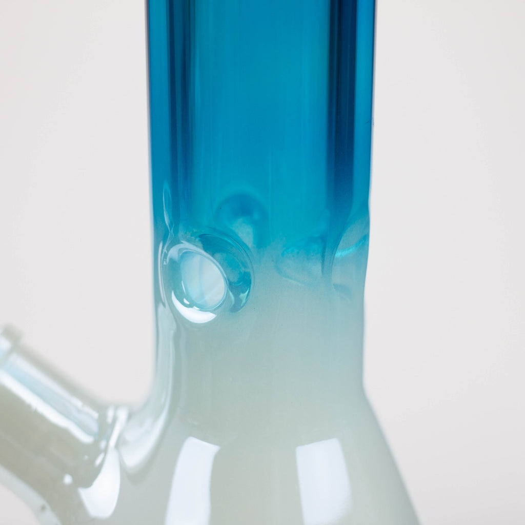 16" Electroplated Gradient Classic beaker 9 mm glass bong [WP187]