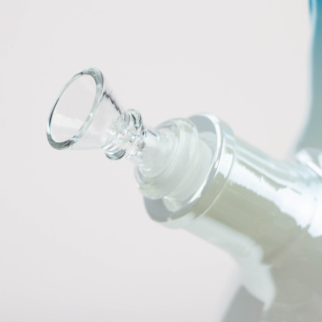 16" Electroplated Gradient Classic beaker 9 mm glass bong [WP187]
