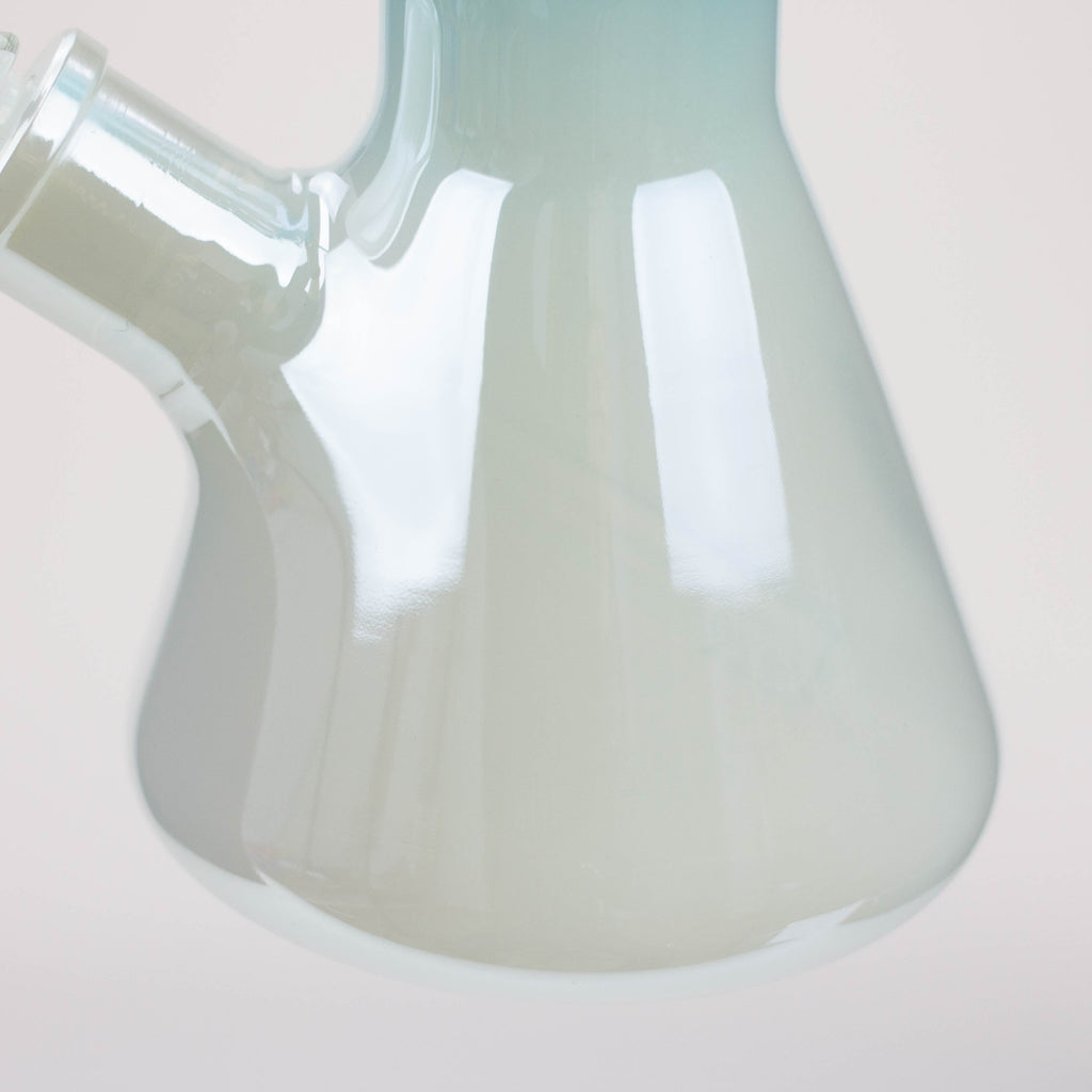 16" Electroplated Gradient Classic beaker 9 mm glass bong [WP187]