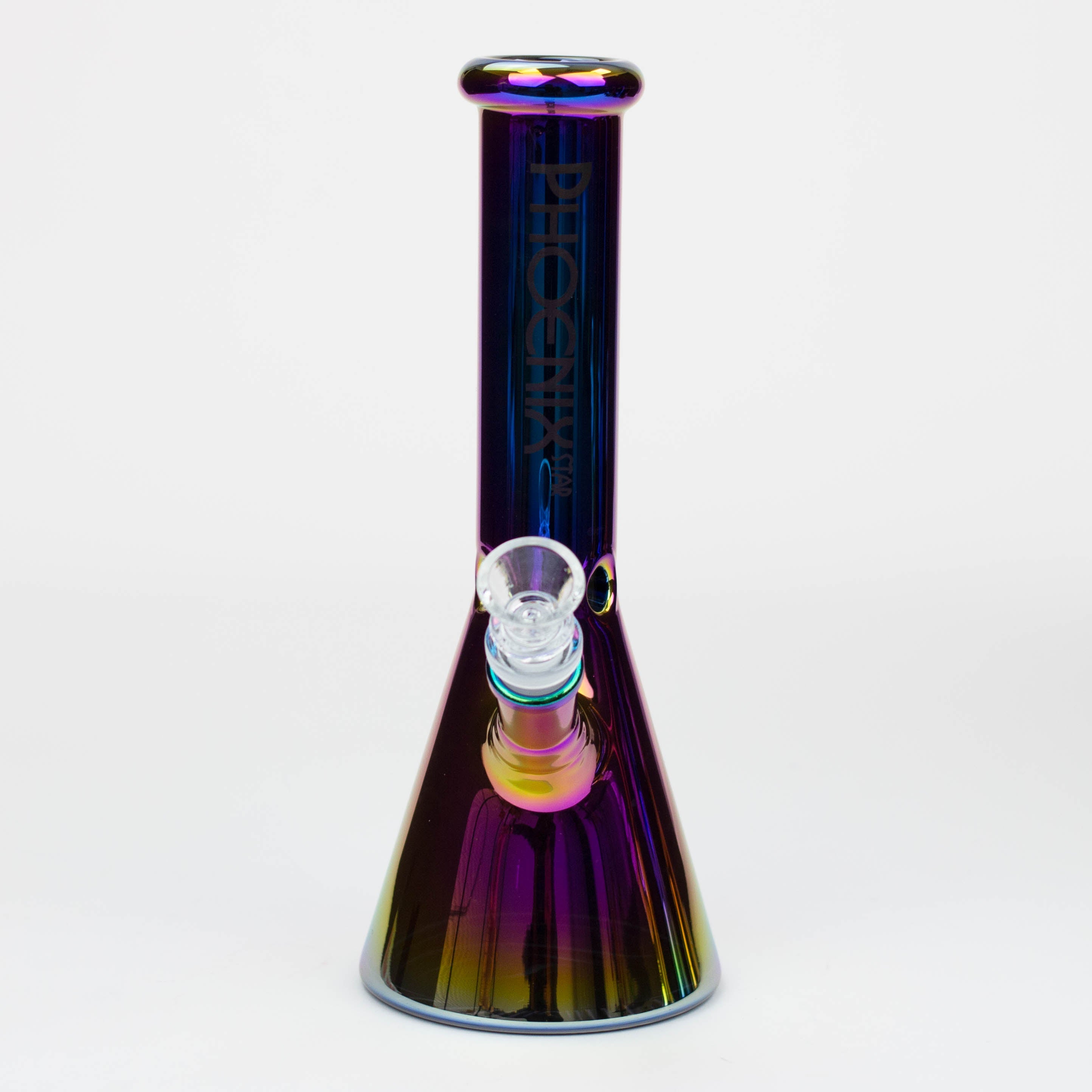 PHOENIX STAR -10" Electrooplated glass water bong [PHX135]