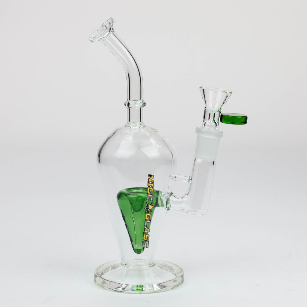 NG-8 inch Cone Perc Reverse Triangle Bubbler [N8007]