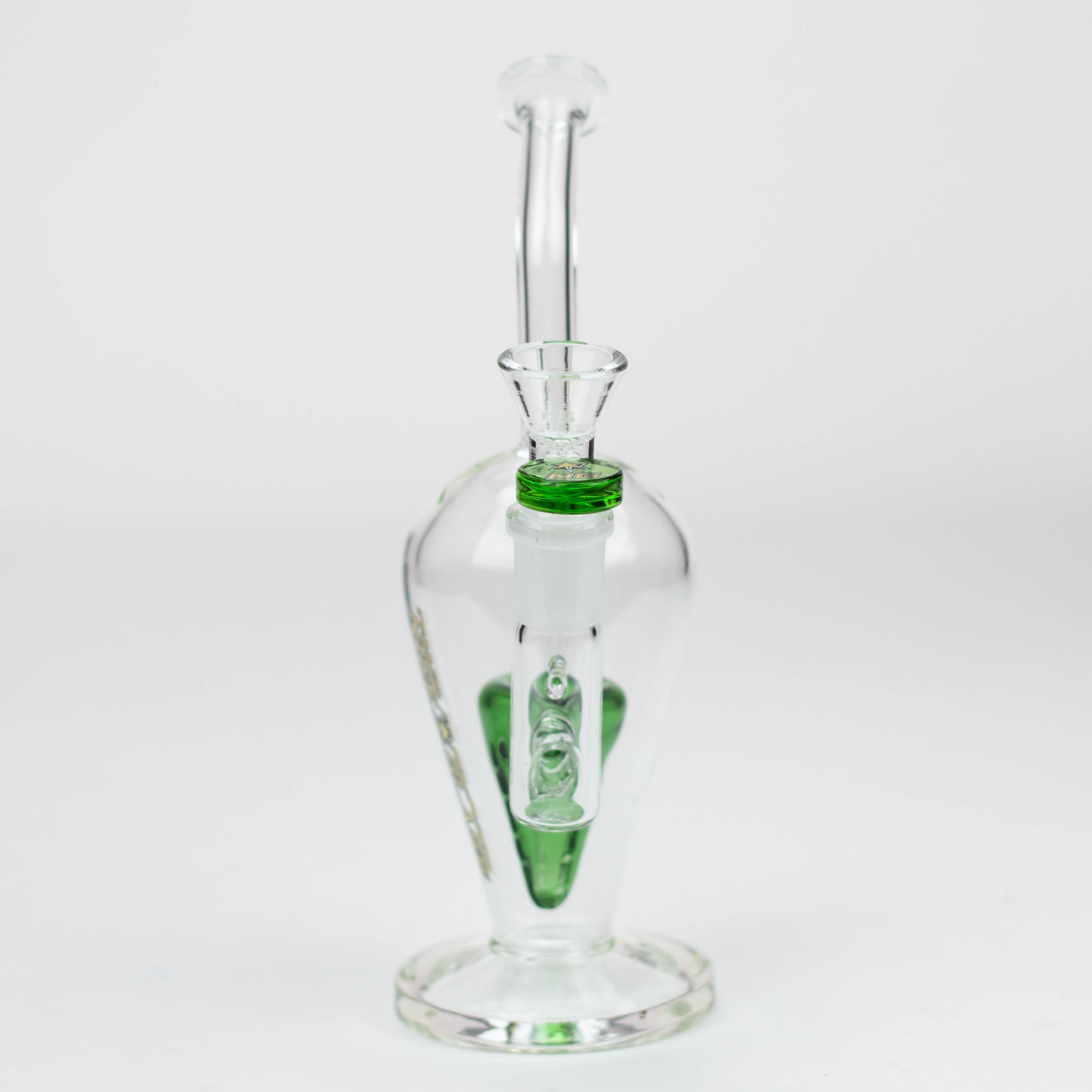 NG-8 inch Cone Perc Reverse Triangle Bubbler [N8007]