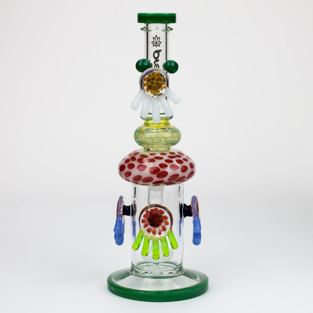 preemo - 12 inch Whimsy Mushroom Bong [P078]