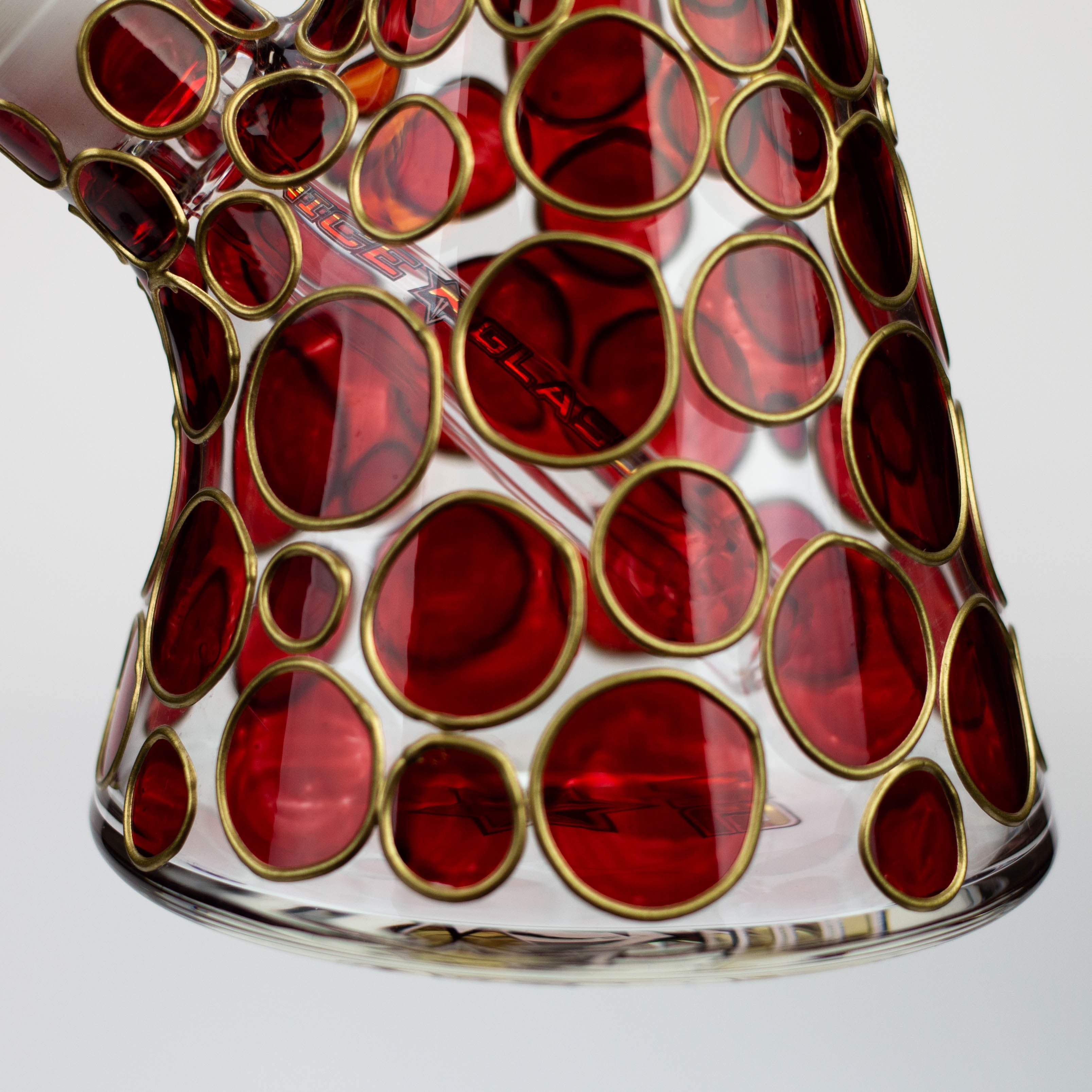 NG-13 inch 7 mm Color Dots Beaker [ST028]