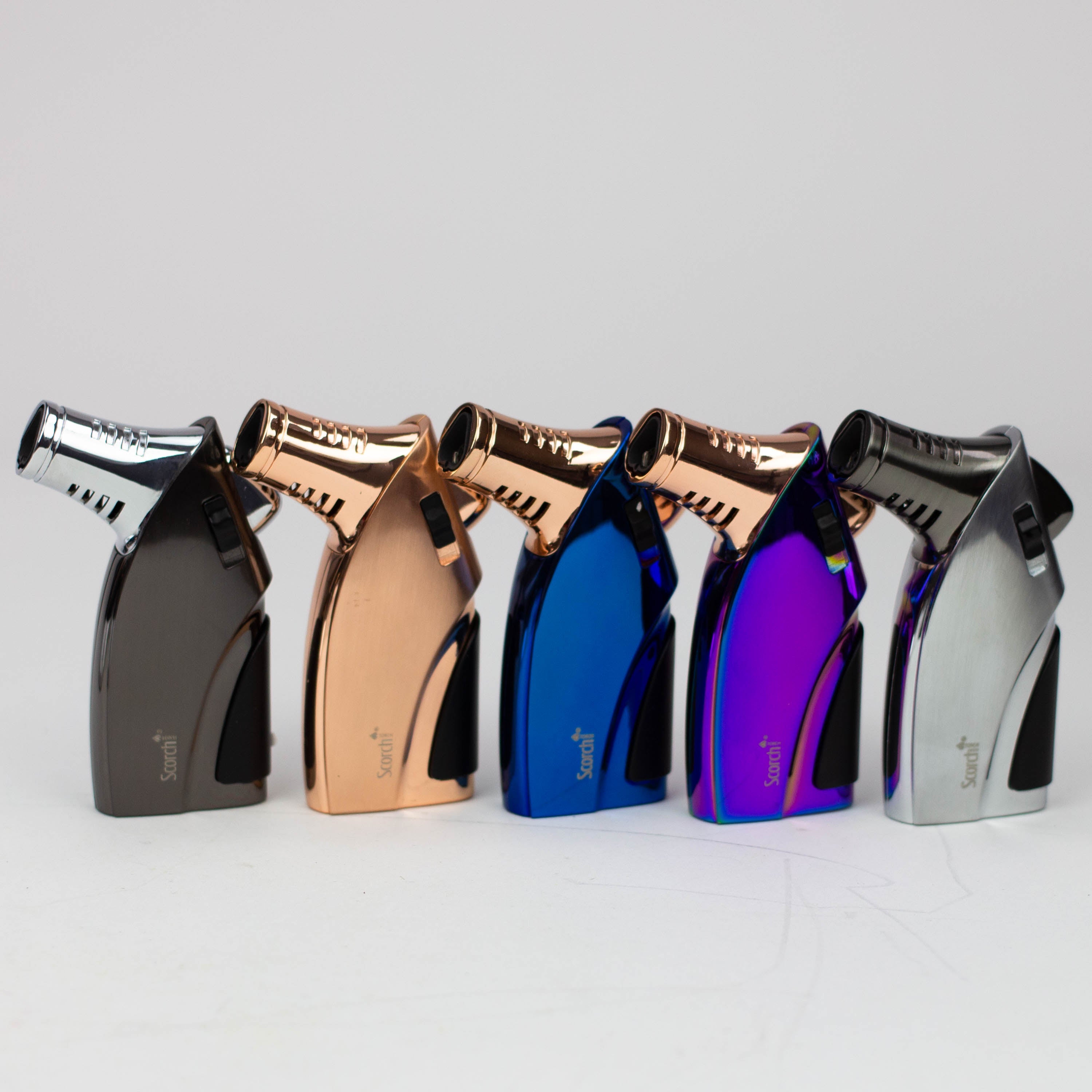 Scorch Torch | Triple flames torch lighter w/Cigar Punch [61537-1-3T]