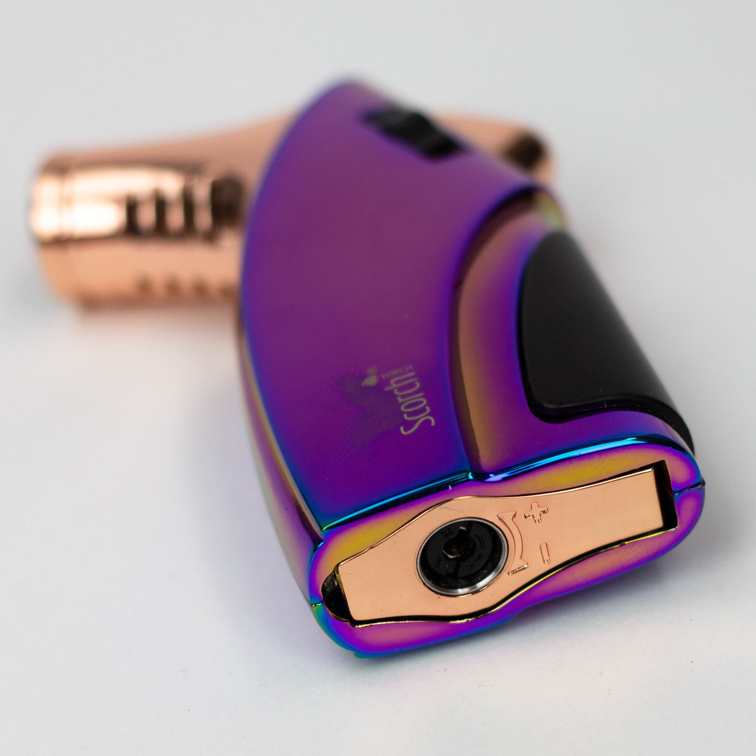 Scorch Torch | Triple flames torch lighter w/Cigar Punch [61537-1-3T]