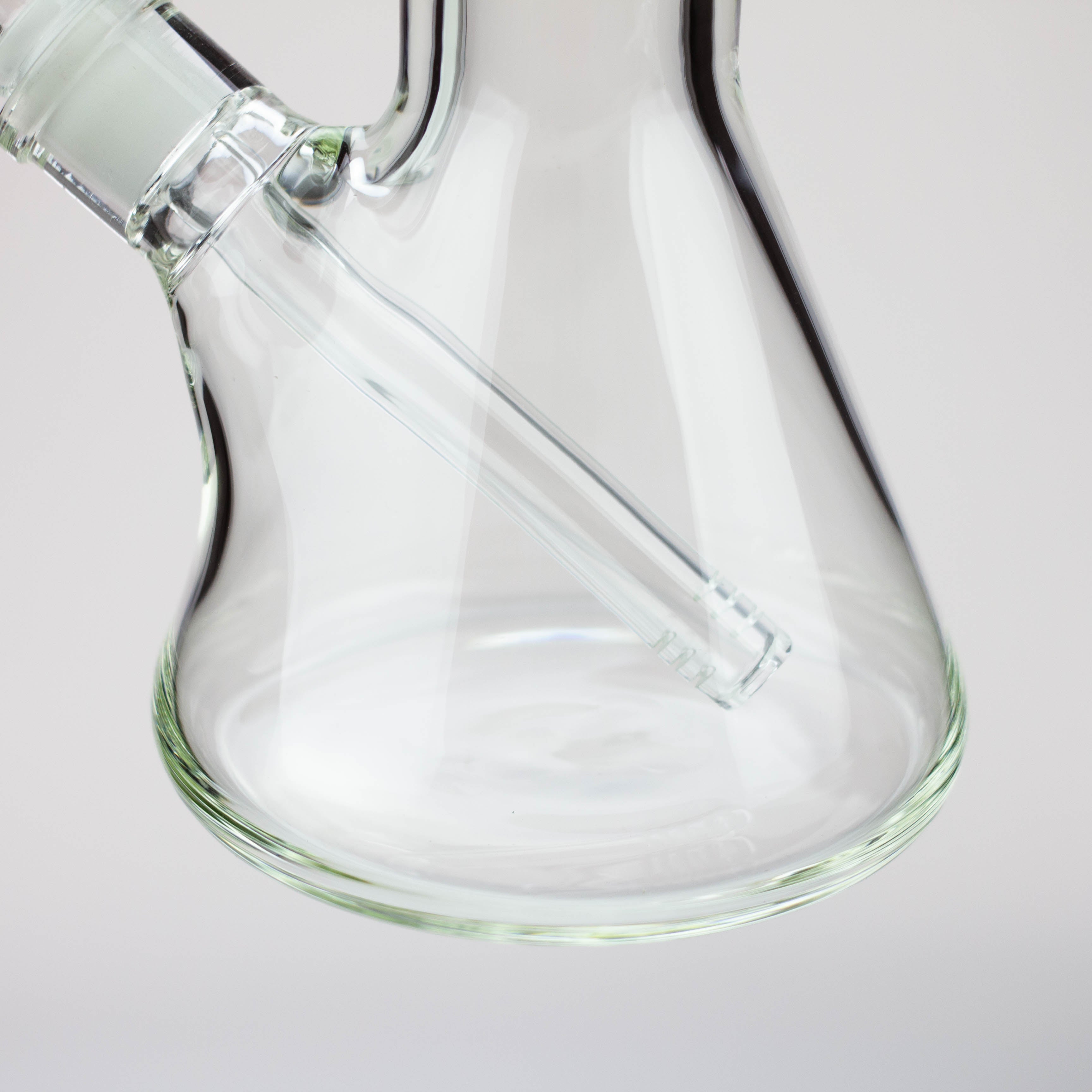 17.5" Spark 9 mm curbed tube glass water bong