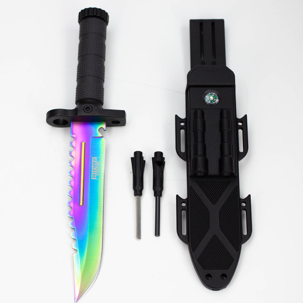 Defender-Xtreme 13" Survival Knife w/ Sheath Blade [1382X]