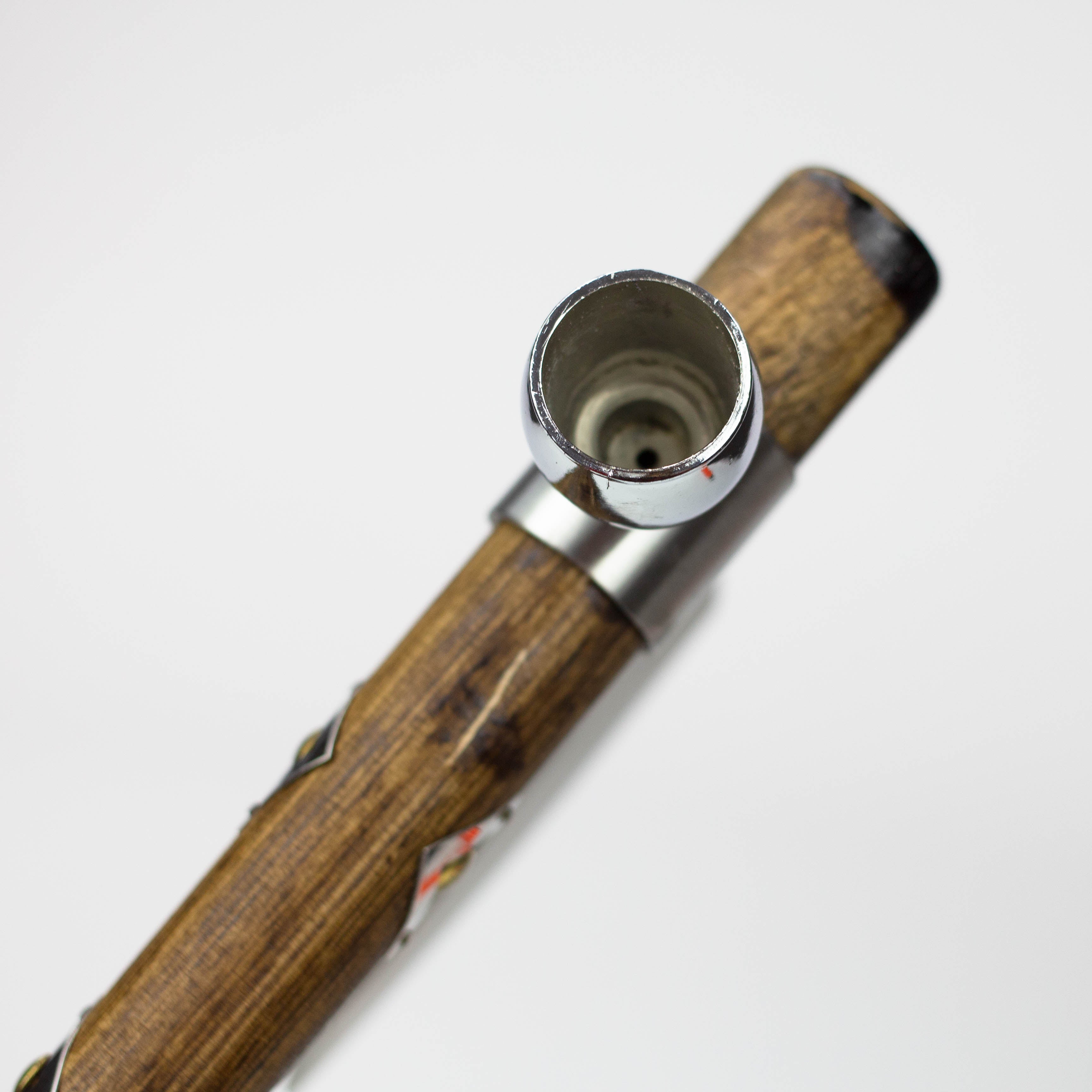 Native Indian Chief Axe  Functional Smoking Tobacco  Peace Style [FA5]