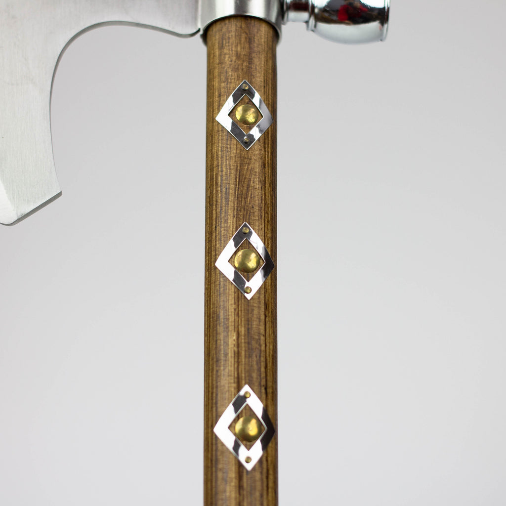 Native Indian Chief Axe  Functional Smoking Tobacco  Peace Style [FA5]
