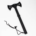 15.5" All  Black Tactical Axe Double Blade Head [13463]