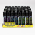 CLIPPER  FLUO LEAVES 3 LIGHTERS COLLECTION