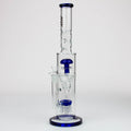 17" H2O Funnel glass water bong [H2O-26]