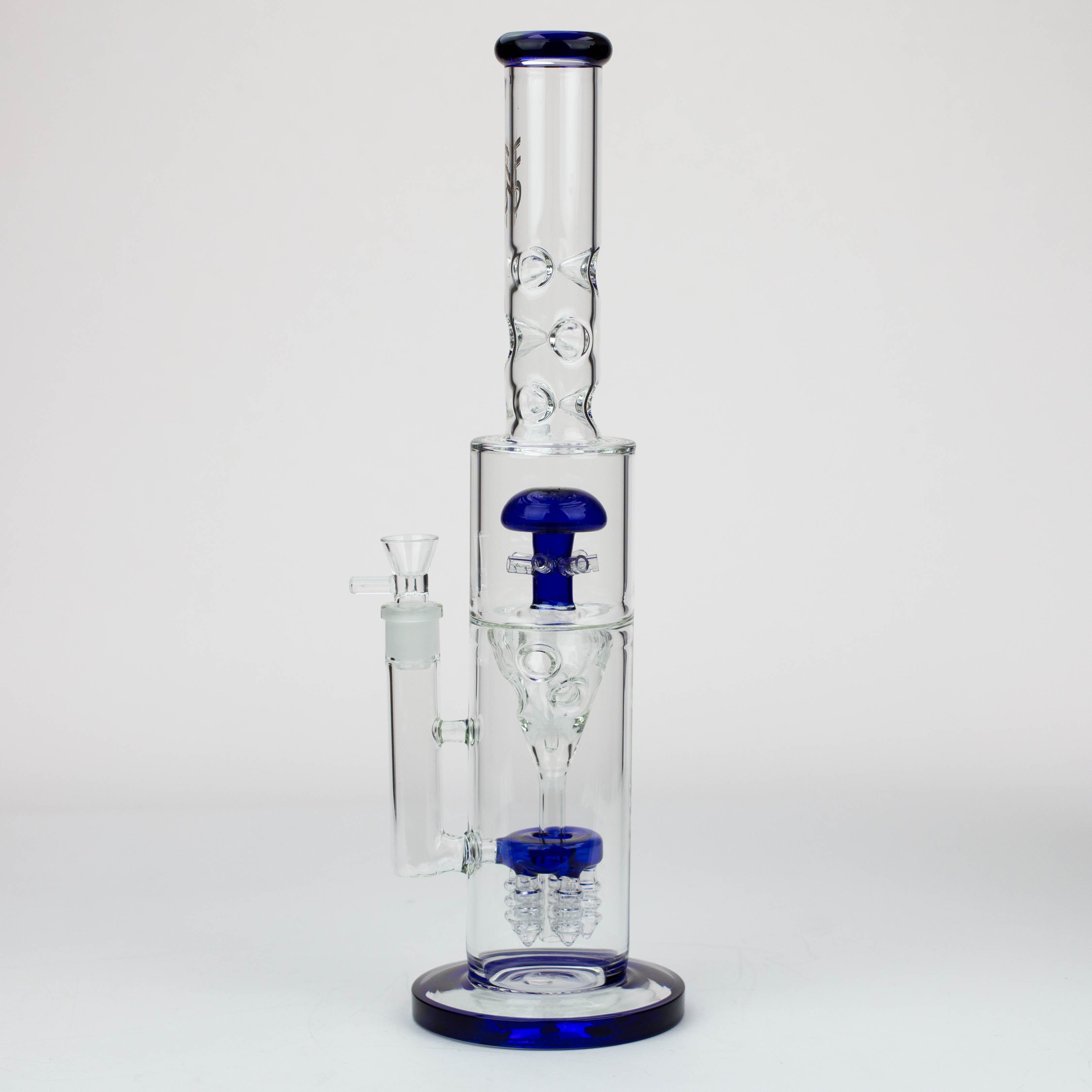 17" H2O Funnel glass water bong [H2O-26]