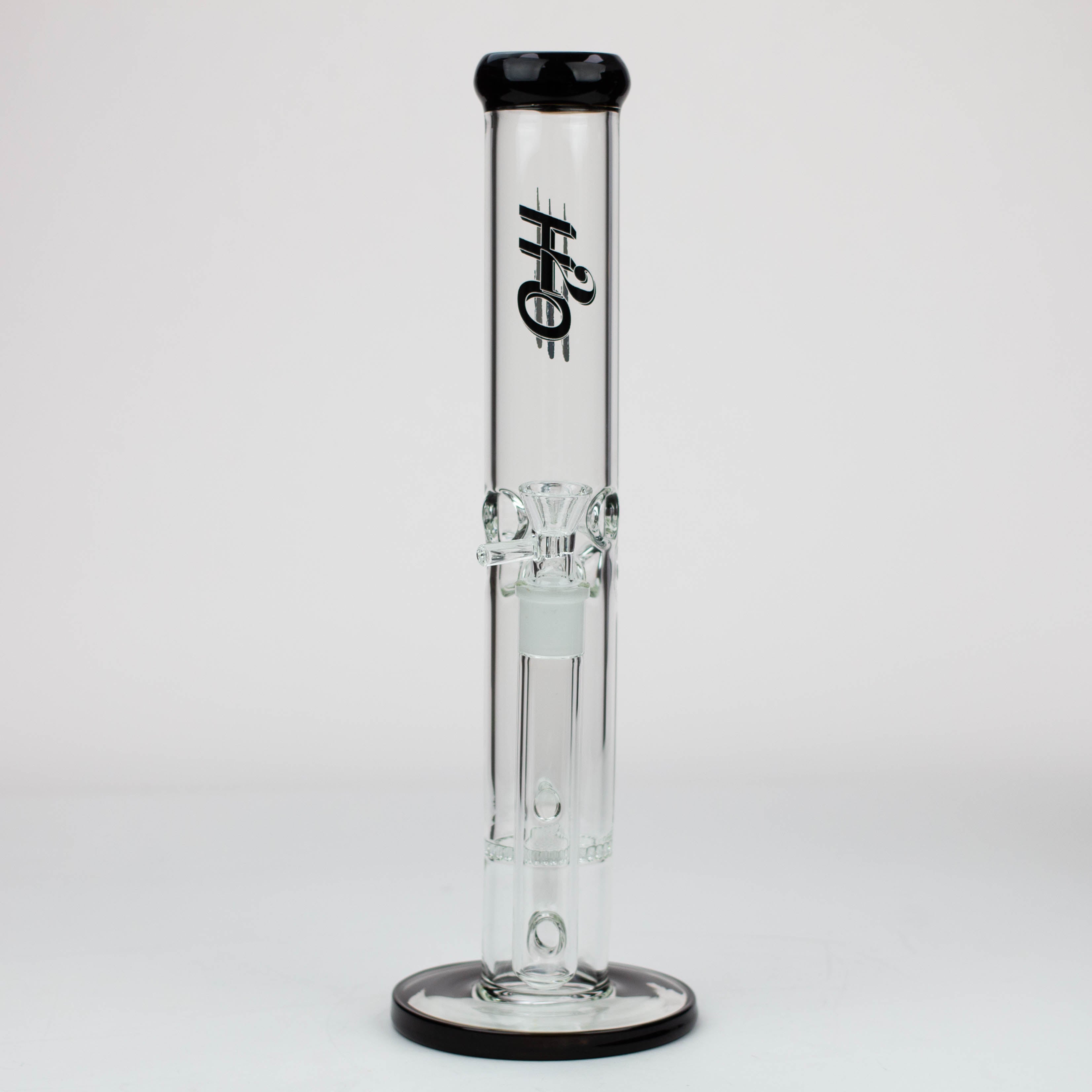 15" H2O Honeycomb diffuser Glass water bong [H2O-31]