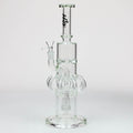 15" H2O Glass water recycle bong [H2O-32]