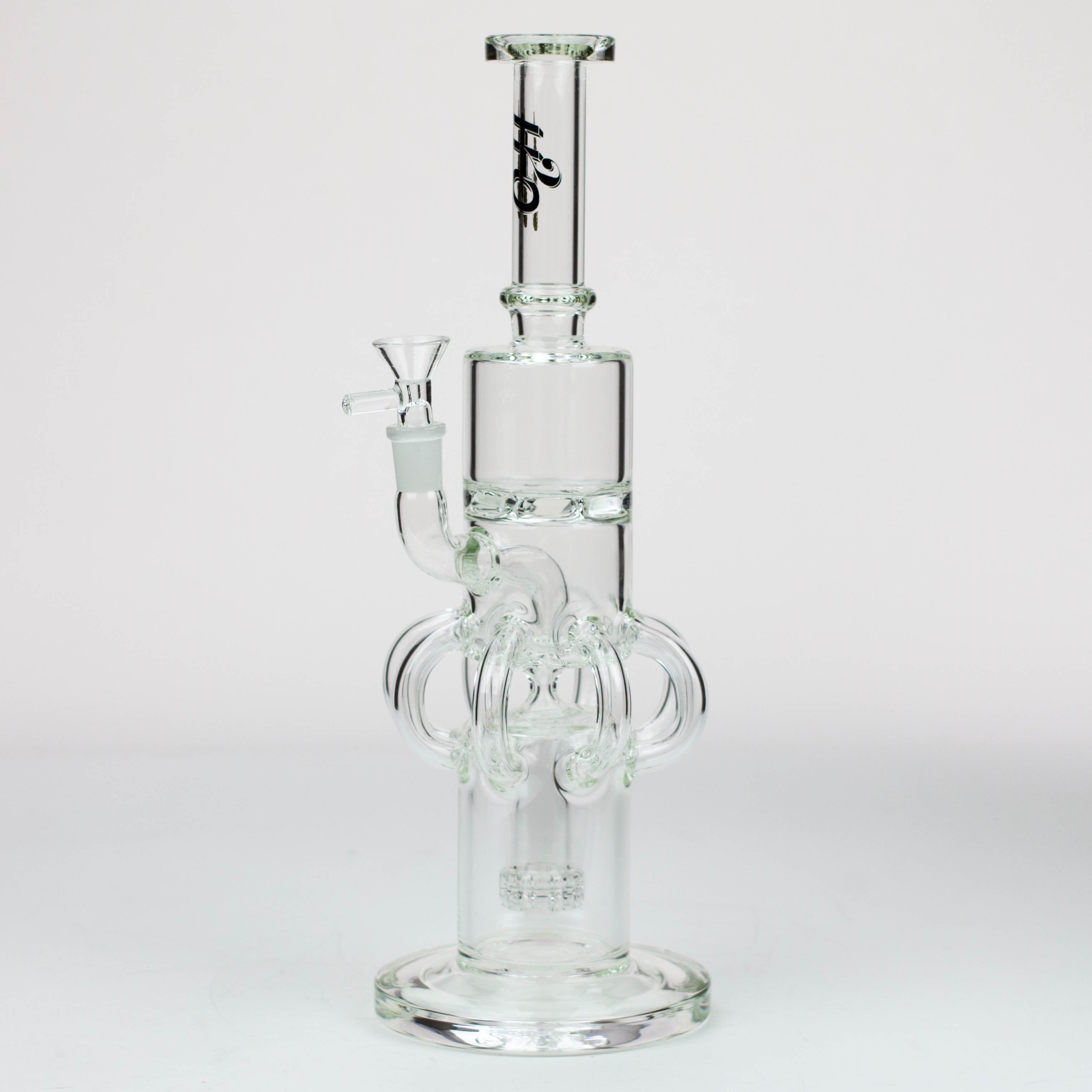 15" H2O Glass water recycle bong [H2O-32]