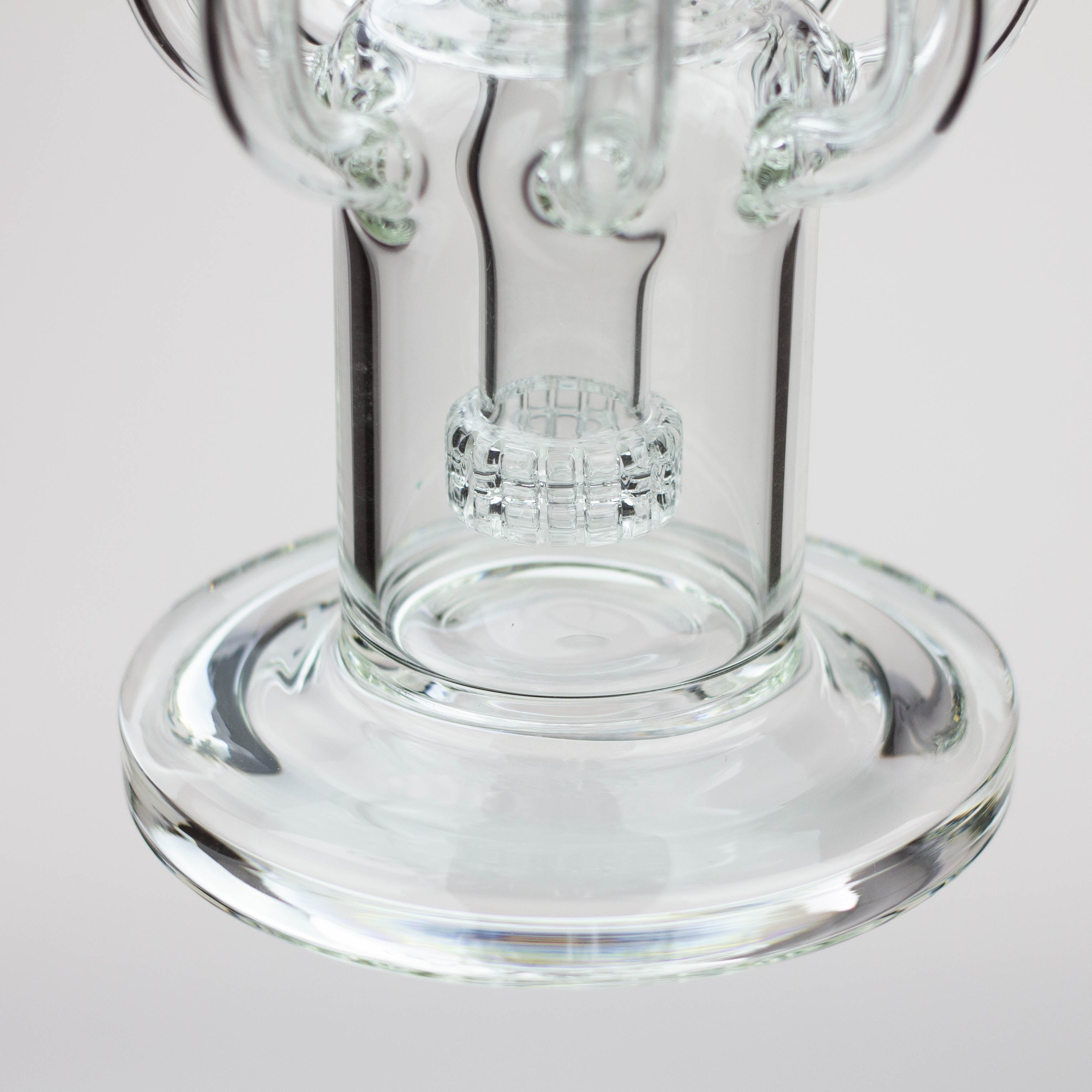 15" H2O Glass water recycle bong [H2O-32]